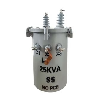 Single Phase Pole Mounted Oil Type Transformer