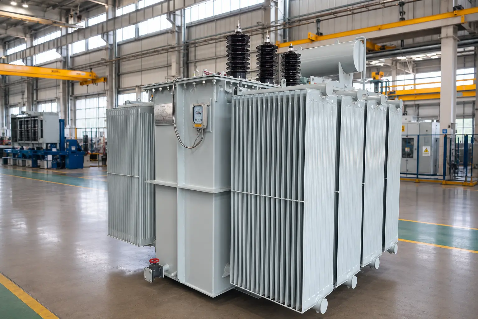 kVA to Amps Calculator Guide for 3-Phase Transformers 3.15 MVA three-phase oil-immersed transformer