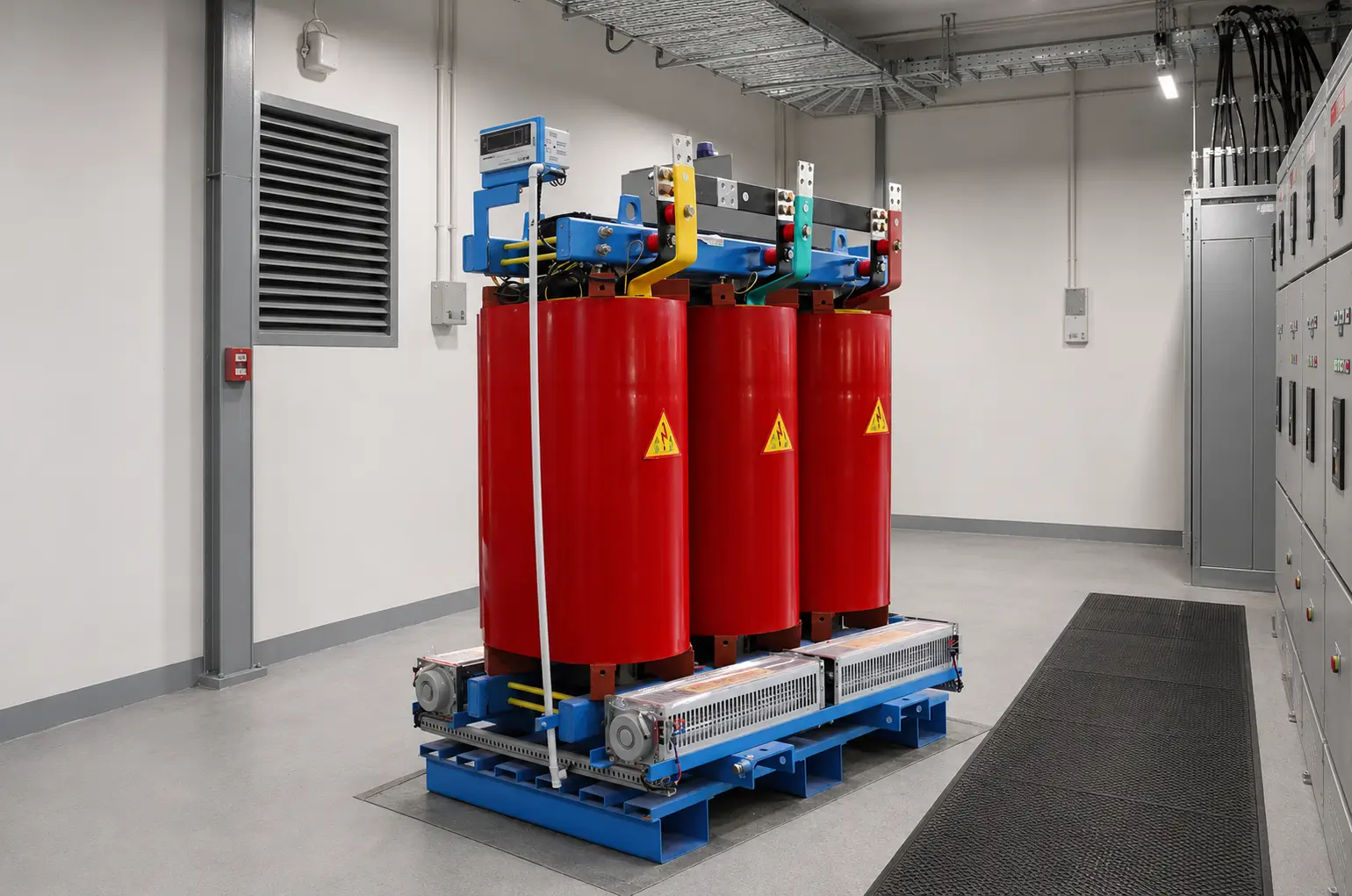 Why Cast Resin Dry-Type Transformers Are Used in Modern Data Centers Data center dry-type transformer for fire-safe indoor installation